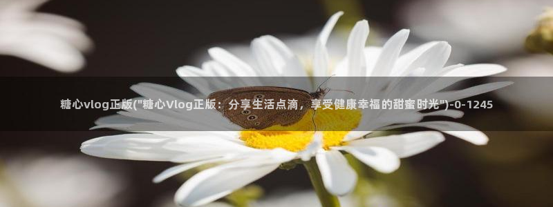 糖心vlog塔塔